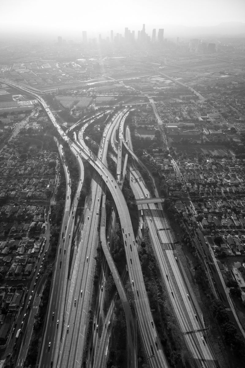 Illustration for article titled This Photog Uses A Chopper As A Studio To Show LA From A Different Angle
